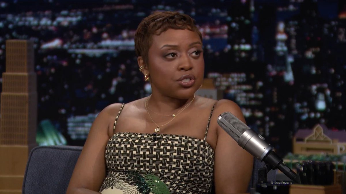 Quinta Brunson loves SURVIVOR, but would never play because she knows she wouldn’t win 😭 #FallonTonight #Survivor