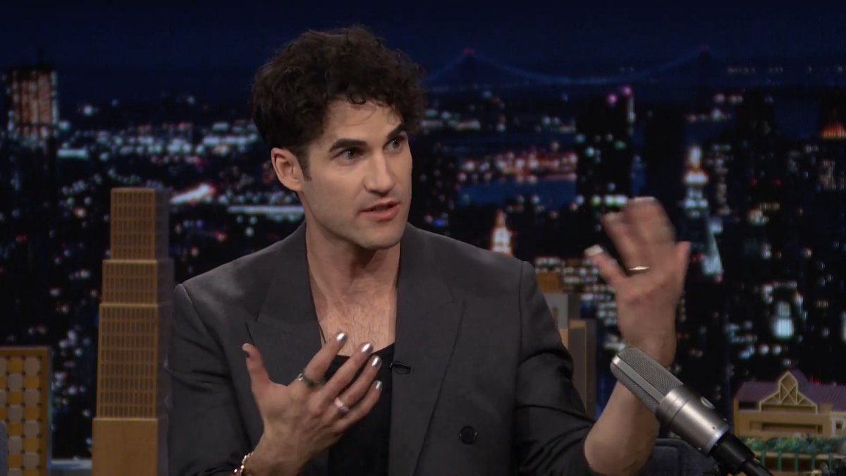 Jimmy & his daughter Franny went to see Darren Criss in Maybe Happy Ending! Maybe Happy Ending Musical #FallonTonight