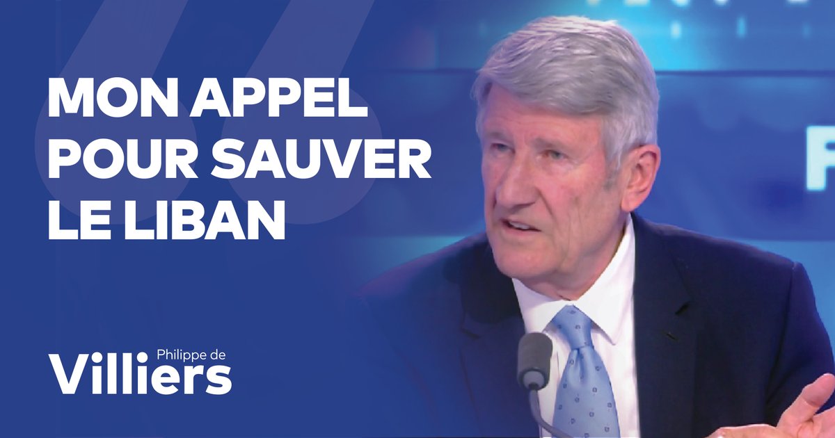 🎙️ Pour redresser le Liban, il est indispensable de désarmer le Hezbollah et de réarmer l'armée libanaise ; la France devrait prendre l’initiative de fédérer une coalition internationale afin d’y parvenir. 🔗 Émission complète : #FaceAPhilippeDeVilliers #FADV #CNews #Iran #Ormuz