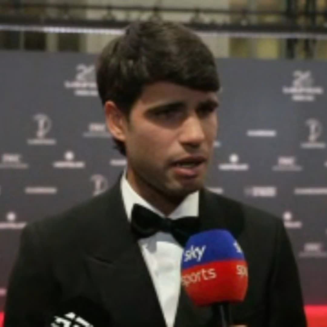 "I will try not to rush, the main goal is to be ready for Roland Garros" 🎾 Reigning French Open champion Carlos Alcaraz on hoping to be fit for this year's tournament after pulling out of the Madrid Open with a wrist injury.