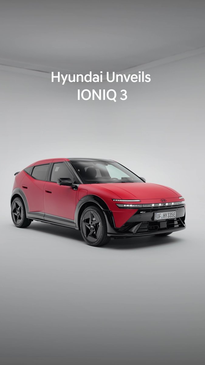 Hyundai unveils IONIQ 3 at Milan Design Week 2026, introducing a compact electric hatchback designed for the European market.