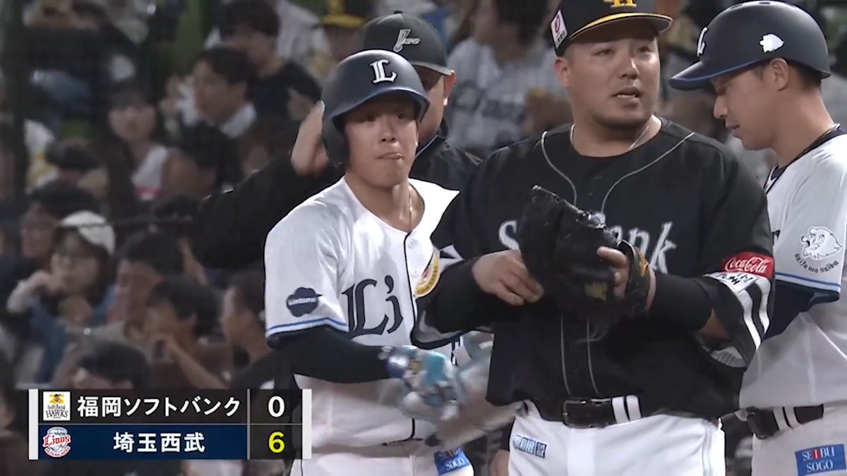 #滝澤夏央 選手も続く！ 2点適時打で、初回に一挙6点を奪います！ #seibulions #打破 #圧倒的至近距離