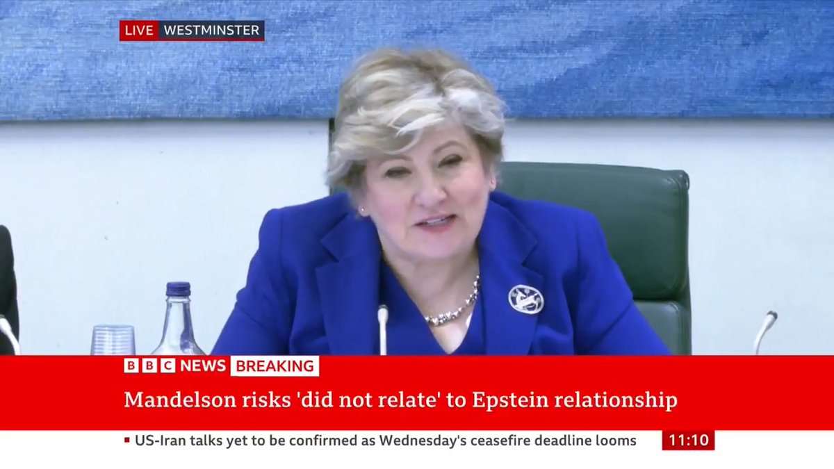 I remember the prime minister being "visibly angry" that he'd been "deceived" about Peter Mandelson's connections to Jeffrey Epstein, Sir Olly Robbins says Follow live: