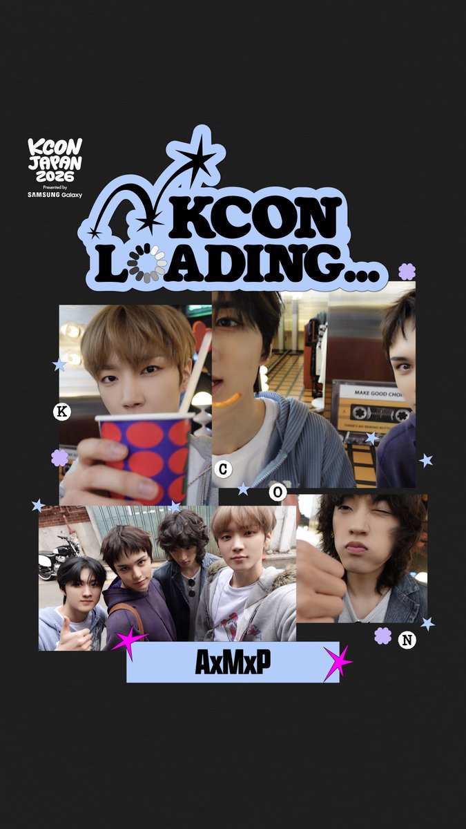 [#KCONJAPAN2026] #AxMxP KCON LOADING...⟳ Get a sneak peek at how AxMxP is gearing up for KCON! the X, are you ready to see them live? 🤩 AxMxPのKCON準備の様子をチラ見せ！ the X, のみんな、ステージで会う準備はできてる？🤩 AxMxP의 KCON 준비 현장 살짝 엿보기! the X, 생생한 라이브 무대를 만날 준비 되셨나요? 🤩 - KCON JAPAN 2026 MAY 8-10 Makuhari Messe Let's #KCON