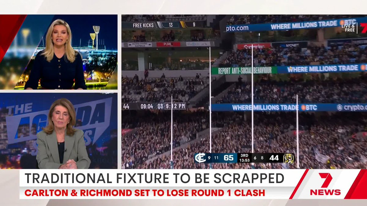 "I think the AFL are looking at a Grand Final rematch (instead of Richmond v Carlton)." 🗣️ Caroline Wilson on the 2027 season opener