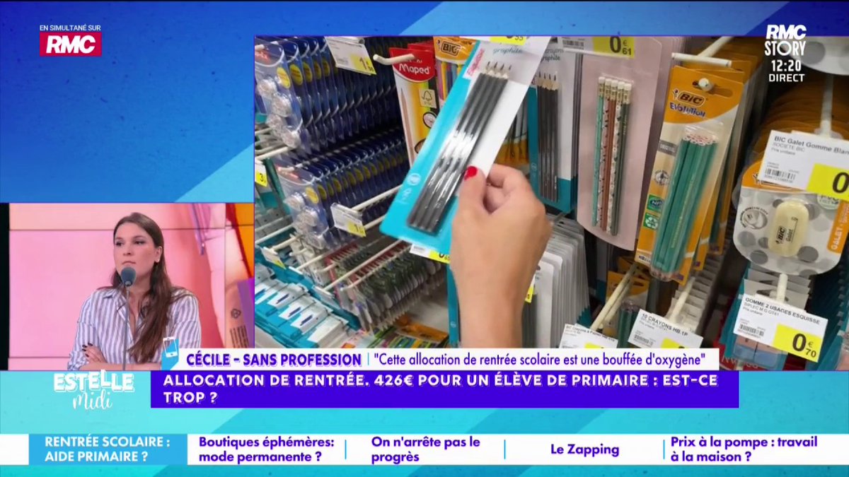 💶 Allocation de rentrée 🎙️ Juliette Briens : "Ce sont des compléments de salaires car on est infoutus d'avoir des salaires décents dans ce pays ! Donc l'argent public compense... Ça crée des inégalités insupportables pour les classes moyennes qui ne font que payer !"