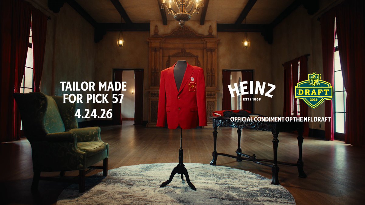 Every year, the NFL Draft introduces the future of football. And this year, Heinz is introducing a new Draft tradition: the Mr. 57 Club. With the greatest No. 57 of all time, Devin Hester, we’re welcoming this year’s 57th draft pick to the club. Tune in on April 24th to find out who will etch their name into football - and condiment - history. #ItHasToBe