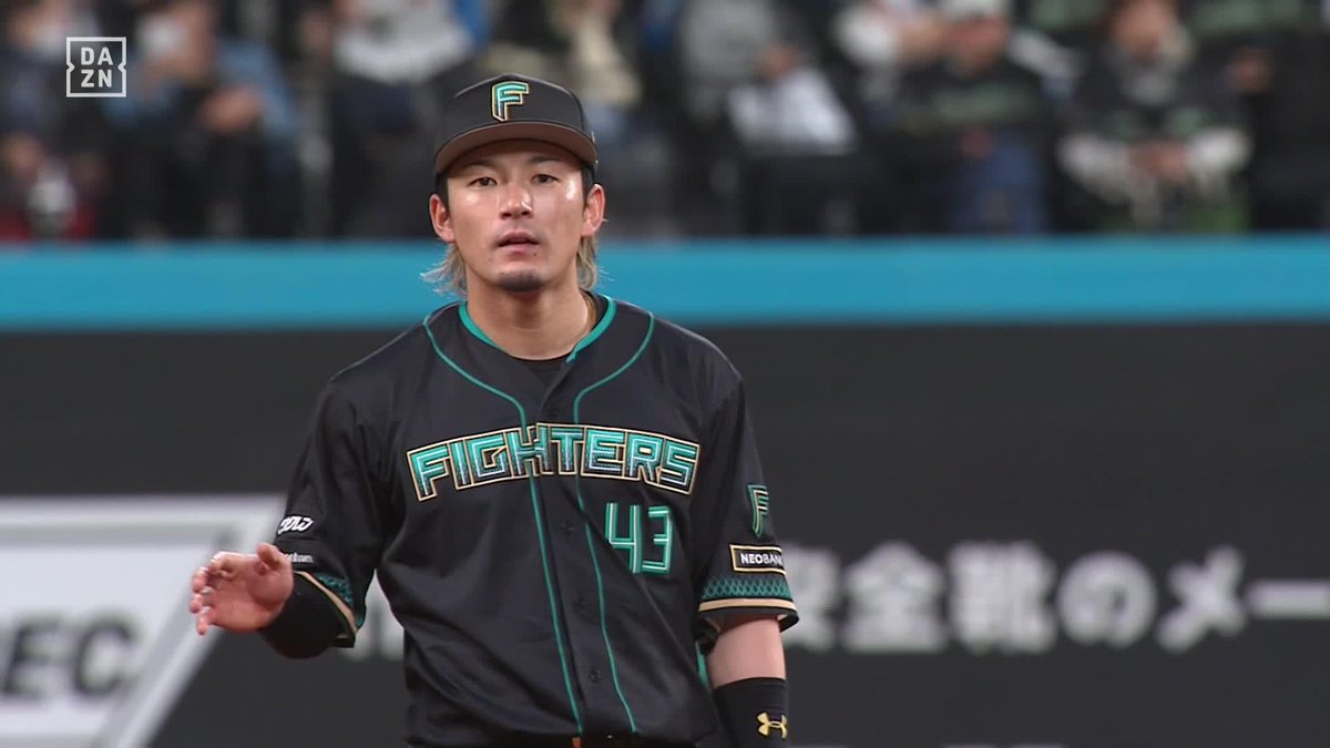 渾身のプレー 2人で取った1つのアウト 水野達稀＆奈良間大己 ※三木監督がリクエスト判定そのまま ⚾️日本ハム×楽天 #lovefighters #だったらDAZN
