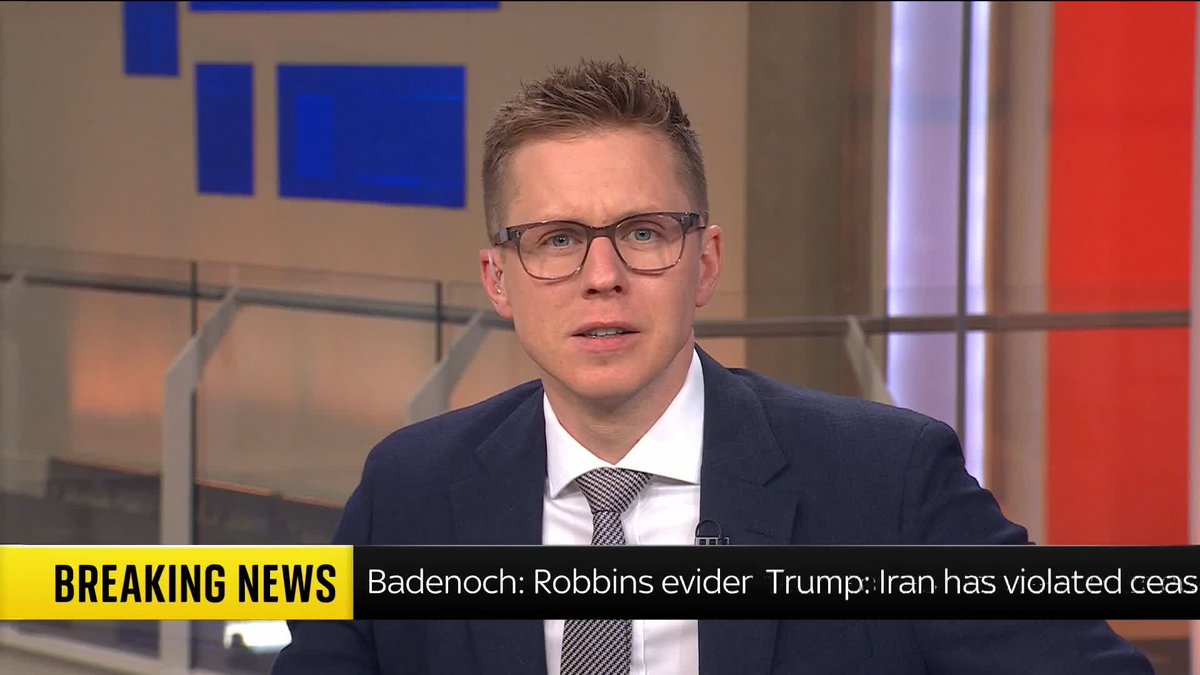BREAKING: Donald Trump says, "Iran has violated the ceasefire numerous times" in a post on Truth Social. It comes as Vice President JD Vance heads out to Islamabad for peace talks 📺 Sky 501, Virgin 602, Freeview 233 and YouTube