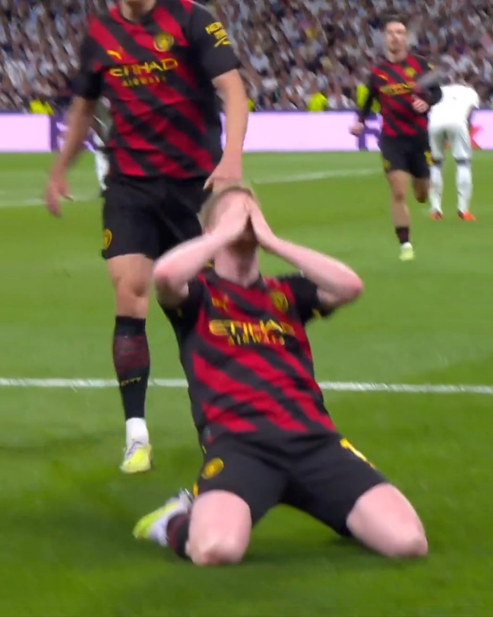 Cette MINE de Kevin De Bruyne face au Real Madrid. 🚀🚀🇧🇪 🎥 (UEFA Champions League)
