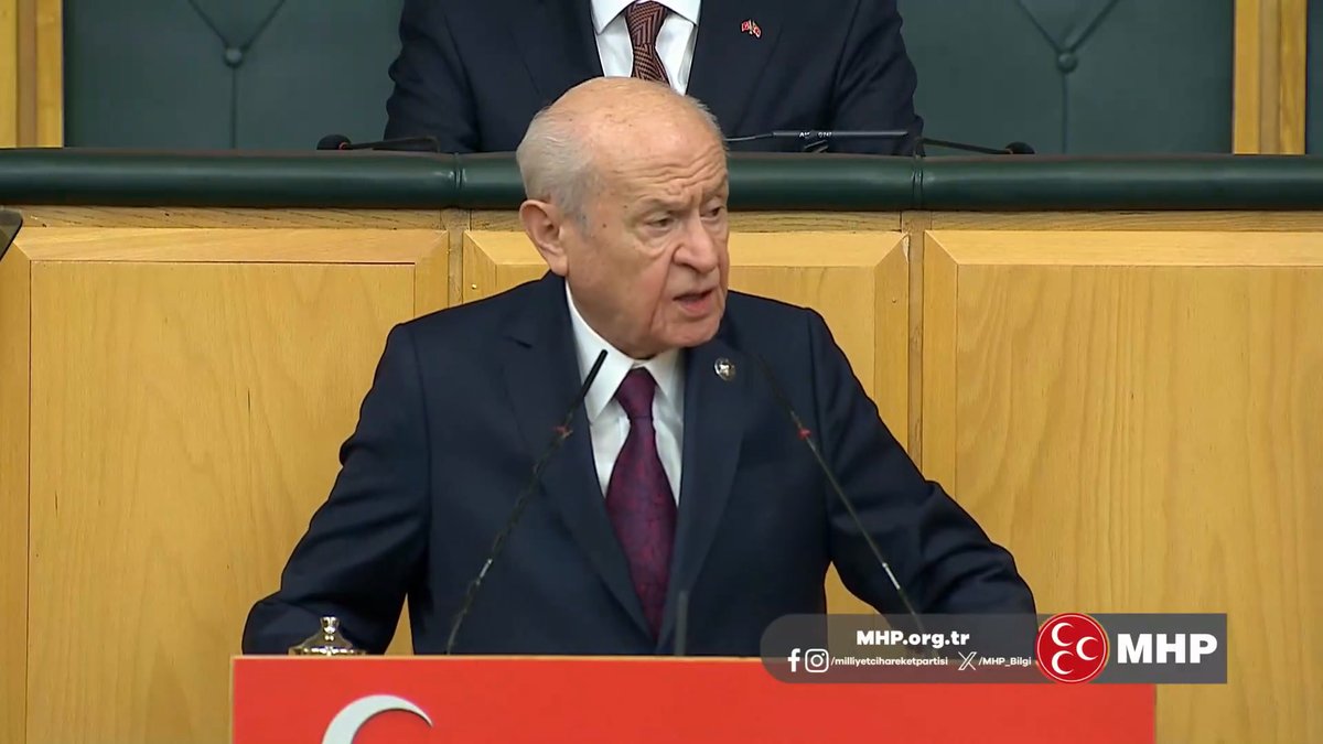 Biz, Milliyetçi Hareket Partisiyiz. Bizim siyasetimiz, günü kurtaranların değil, tarih yazanların siyasetidir.