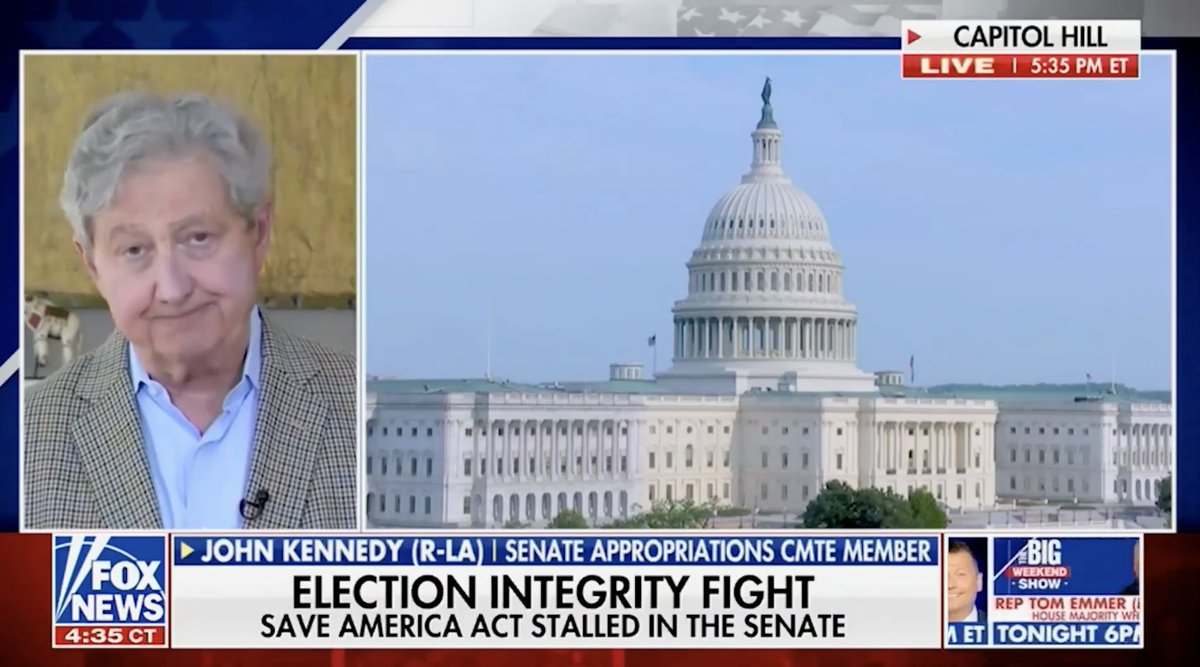 Here’s how to restore people’s confidence in our elections: 1. Go back to an election DAY, not an election month. 2. Require people to prove they are who they say they are when they vote.
