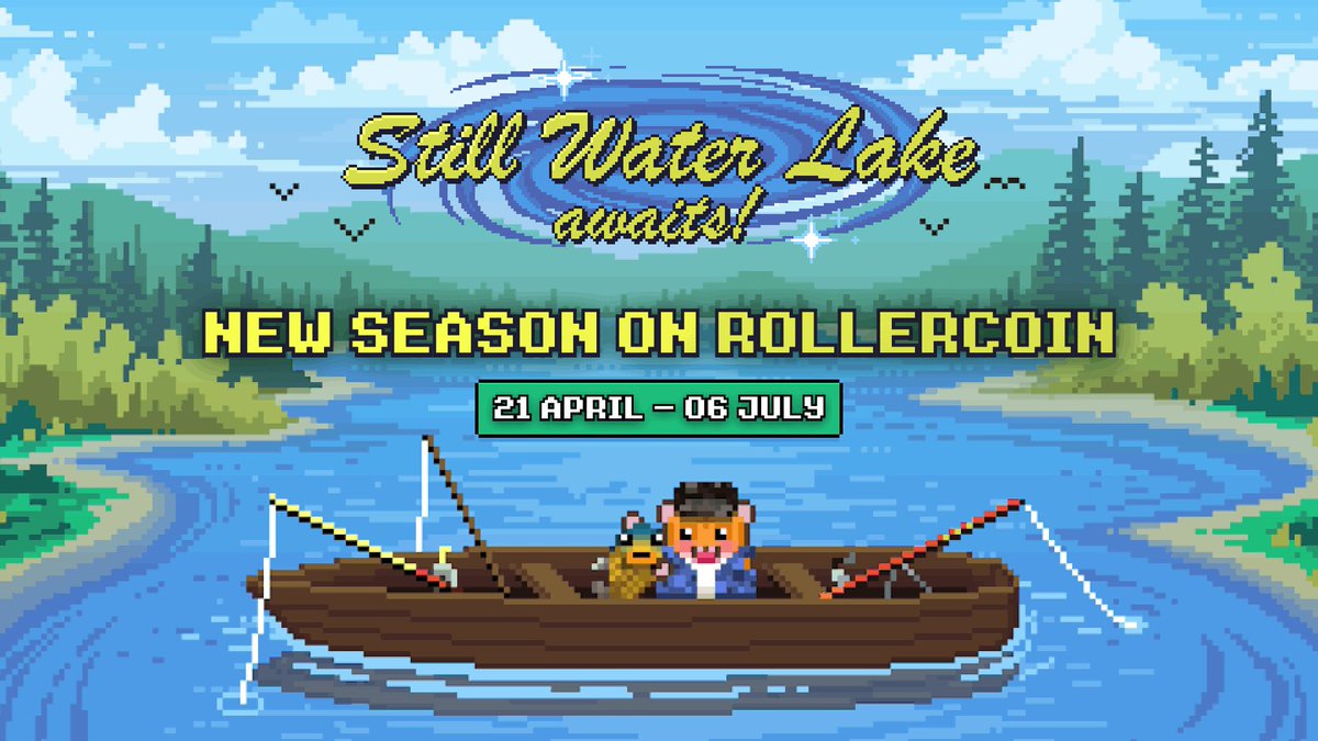 Rollers, Let’s unpack RollerCoin’s new season: Still Water Lake 🌲 The calm of the wilderness might be hiding what only your curiosity can reveal This season arrives with a wave of new content and exciting features ✨ What’s new: Grand Building – a powerful new feature Hamster Gym New Expeditions New Season Pass New Hamster Sets New Hamsters And much more Inspired by the calm of fishing… but don’t be fooled There’s nothing calm about this season 👀 Join the trip and let’s discover what this brand-new season brings
