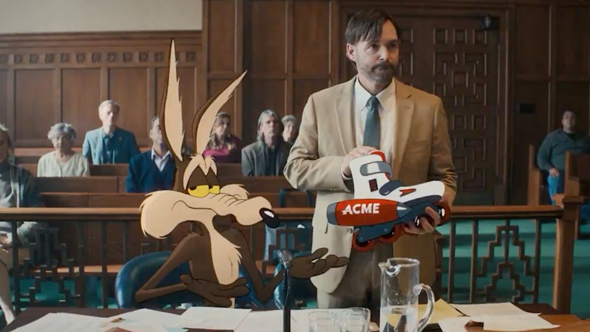 New look at Coyote vs. ACME. The debut trailer drops tomorrow!