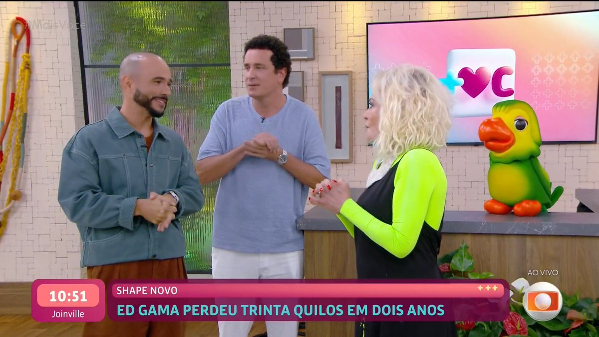 alerta de solteiro na área!!! 👀 o Ed Gama tá ON no #MaisVocê, viu?? 🗣️ #TVGlobo