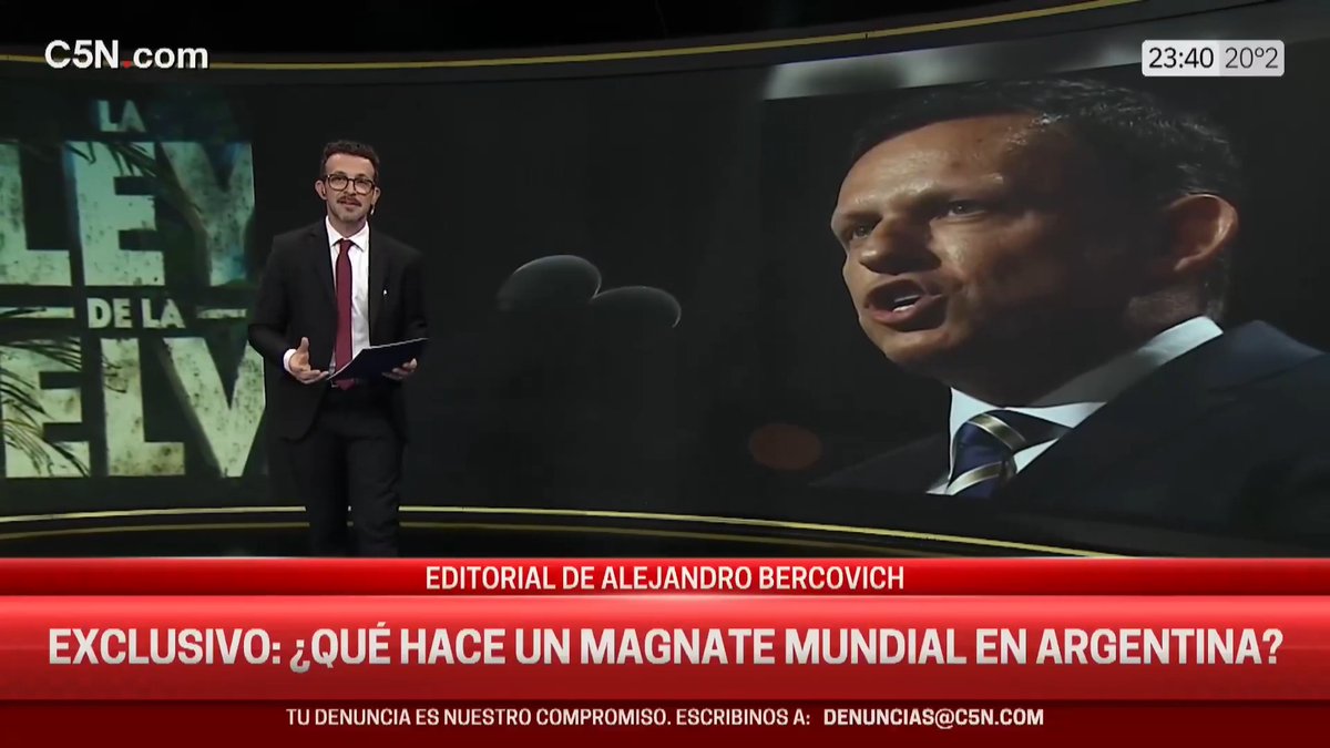 "Peter Thiel": Porque informan que está en Argentina