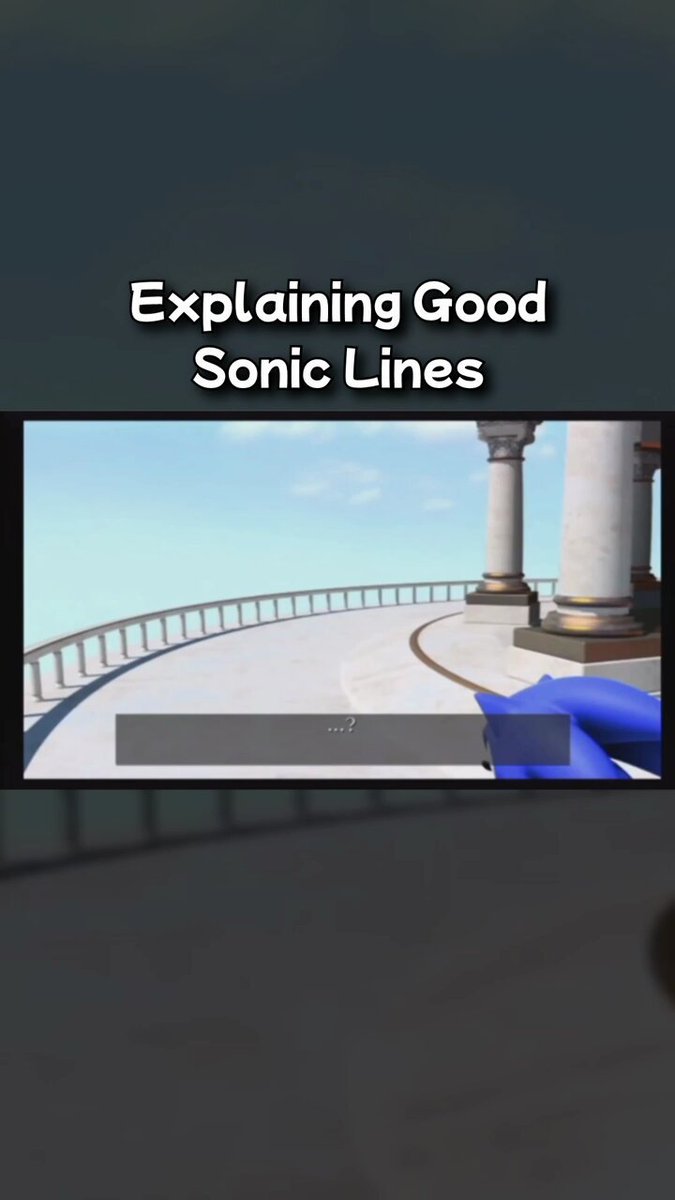 Why did Sonic say "I wish for a mountain of handkerchiefs"? Is he stupid?