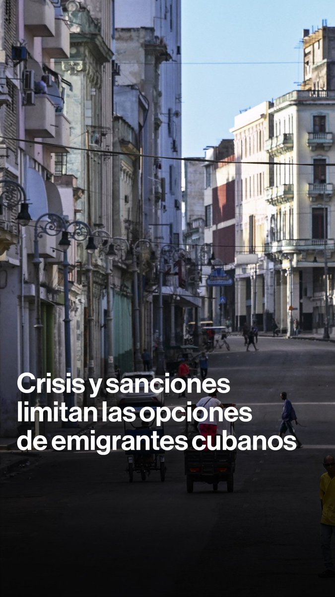 En medio de la campaña de Donald Trump para privar a Cuba de combustible y aislarla políticamente, los cubanos tienen cada vez menos opciones para salir de su isla gobernada por el comunismo. Maya Averbuch explica