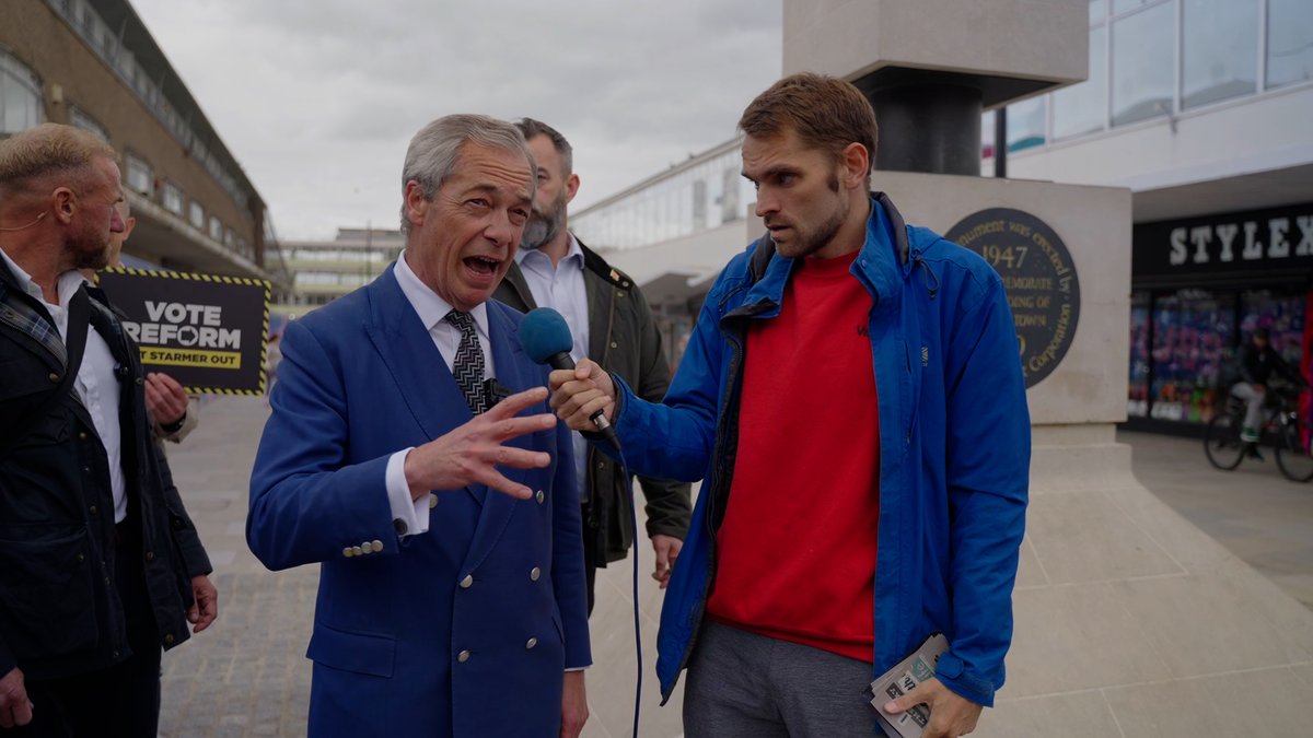 I spoke to this preacher in Harlow about Christianity recently.