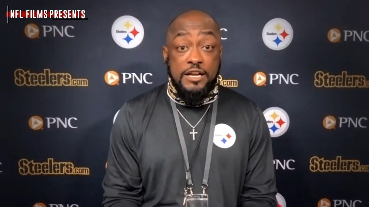 Mike Tomlin was made for TV 😂 Sunday Night Football on NBC