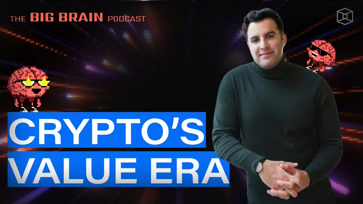 NEW: Big Brain Podcast 🧠 Crypto's Value Era Zaheer shut down Split Capital two weeks before the 10/10 crash. Now he's CSO at Plasma and focused on creating real value. "You need to take off the rose-colored glasses of what crypto used to be." Full interview 👇 OUTLINE 00:00 Introduction 01:18 Plasma Pivot 10:08 Verticalization Thesis 16:31 Plasma USP 19:30 Whop Announcement 21:20 Token Value Accrual 28:40 Token Transparency 31:48 Role of Community 35:30 ETH vs. SOL 44:00 Market Outlook