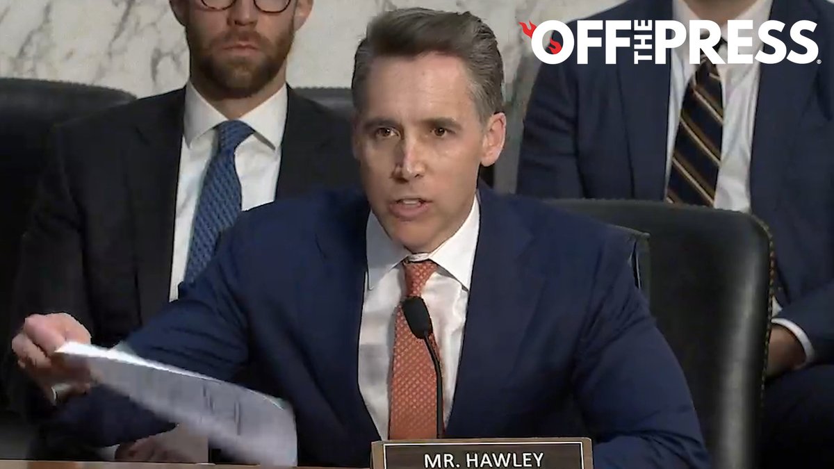 🚨WATCH: Josh Hawley rips into left-wing activists for leaking information from the Supreme Court in an effort to intimidate justices. "This is part of a coordinated attack on this institution that has gone on now for years."
