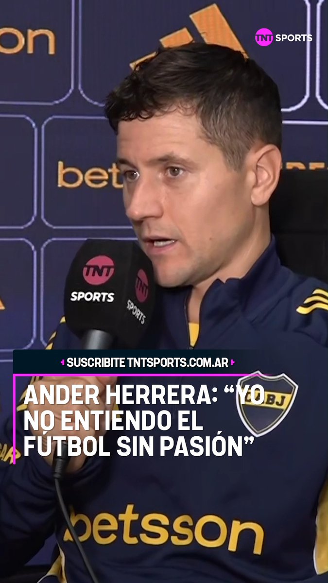 ๐ฃ๏ธANDER HERRERA en TNT Sports Argentina con Marcos Bonocore: "Yo NO entiendo el fรบtbol sin pasiรณn. Tuve una carrera muy exitosa y si no tuviera pasiรณn, ya no estarรญa jugando. Hago todo con pasiรณn, vivir este club รบnico con pasiรณn y un clรกsico es muy importante. Ha tocado verlo desde Europa muchas veces, sentir la tensiรณn a distancia y hacerlo dentro de la cancha te hace que cuando termine el partido y ves que has ganado y sufrido esos 5-10 minutos defendiendo el resultado, te hace sacar toda la rabia o la tensiรณn del momento, festejando asรญ, siempre con respeto al rival, festejo para mรญ, para #Boca, mi equipo, mi club, mis hinchas, respetando al rival sin hacerles gestos ni falta de respeto".