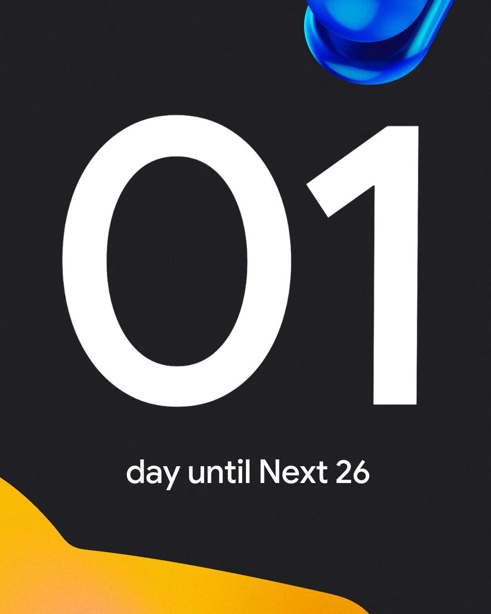 Tomorrow at 9 AM PT. #GoogleCloudNext kicks off with an opening keynote you don't want to miss →