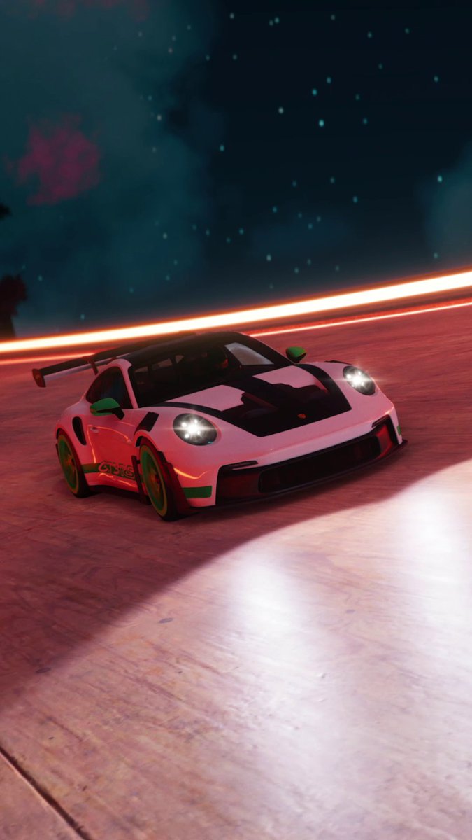 Crafted for those who expect more ✨ Add the Porsche 911 GT3 RS Tribute to Carrera RS Package, a tribute to the legandary carrera 2.7 RS, by reaching Platinum in the Roller Coaster Summit! 🎢