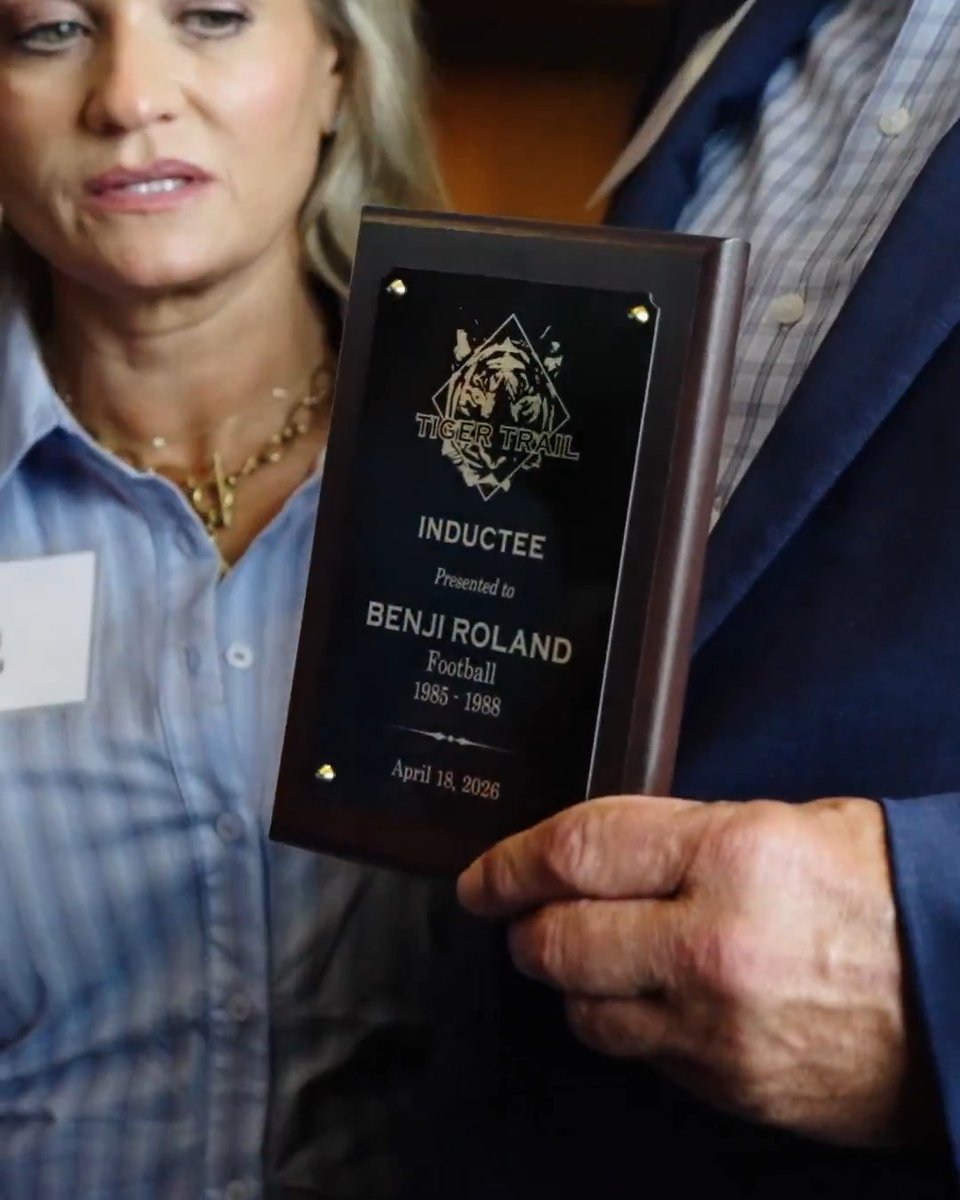Cemented in Auburn History 🦅 Congratulations, Benji Roland.