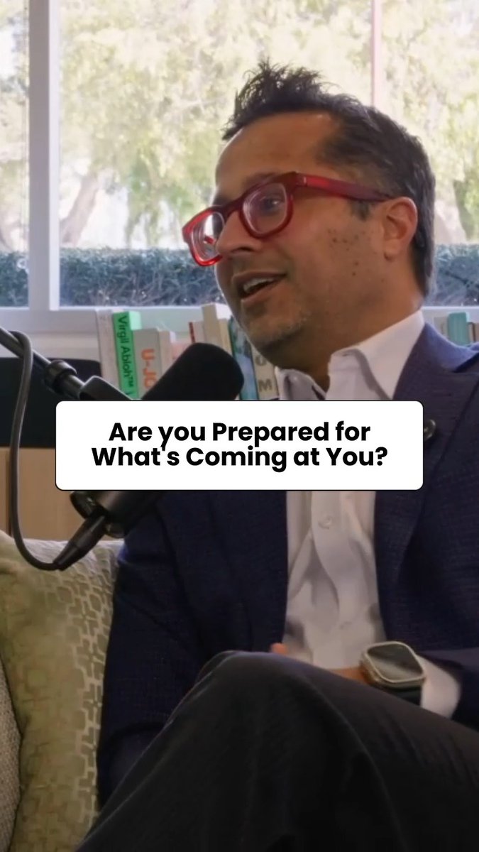 My investor Bilal Zuberi told me something that still sits with me: "I'm not judging your smartness. You passed that bar long ago. What I'm looking at is whether you're prepared for what's coming at you." Then: "I don't know what's coming. And you don't know either." That's the real filter in deep tech. Not brilliance. Preparedness for the unknown. Full conversation on Deployed Ep 3 Live Today.