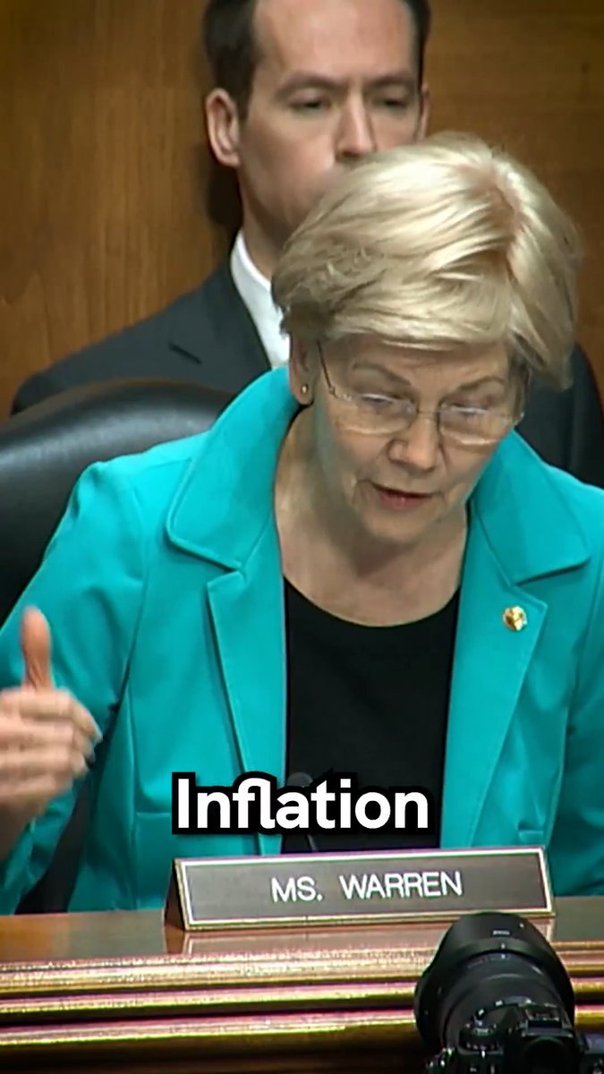 “Inflation is rising, and families are paying more for groceries, health care, utilities, housing—all thanks to Trump’s chaotic tariffs and ‘One Big Beautiful Bill’” Watch Elizabeth Warren on the economic consequences of Trump’s agenda and his threats to the Fed’s independence: