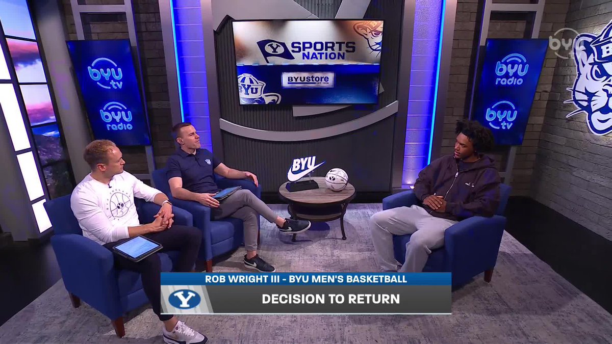 Rob Wright III explains what brought him back to BYU