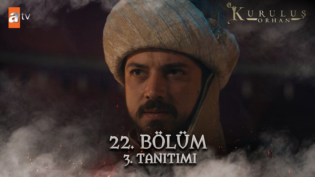 “Benim sevdam da, ömrüm de, nikahım da bu devlet içindir!” 22. Bölüm 3. Tanıtım #KuruluşOrhan yeni bölümüyle 29 Nisan Çarşamba saat 20.00'de atv’de! 🔥 atv
