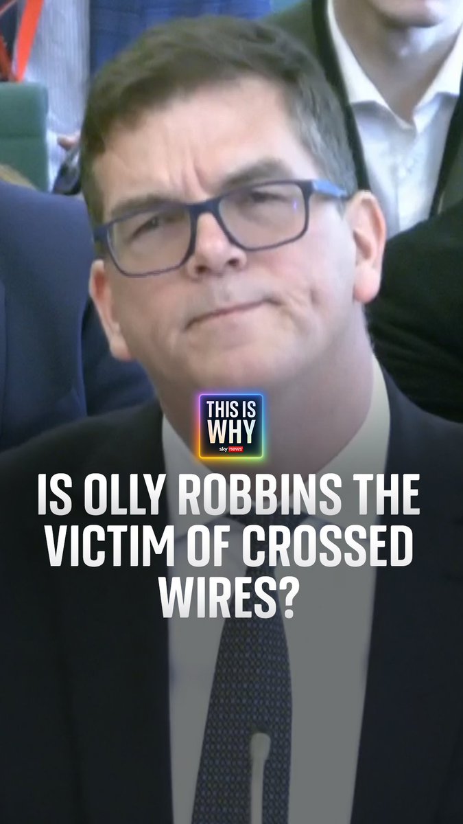 What did we learn from Olly Robbins' evidence to MPs? Former ambassador to France, Lord Peter Ricketts, speaks to Niall Paterson on the #ThisIsWhy podcast about where the current Westminster row has come from. Listen here 🔗