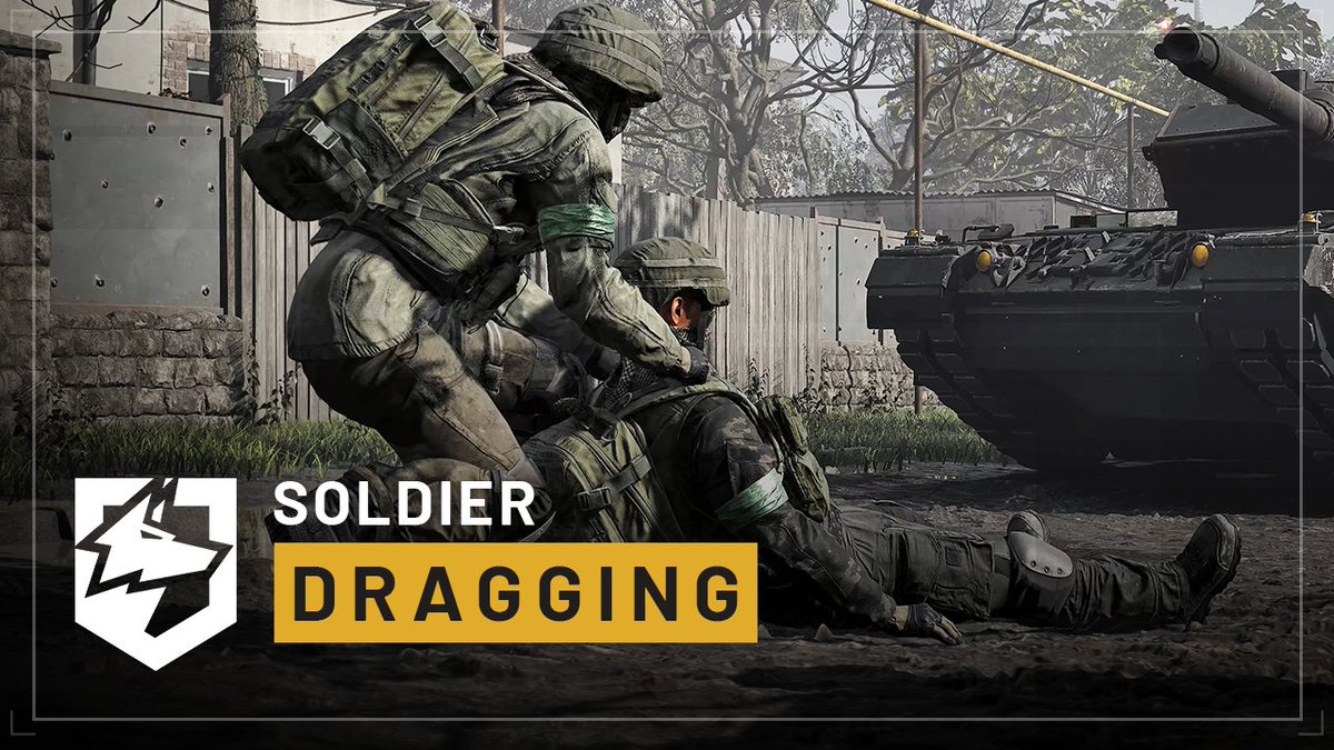 Quick look at Soldier Dragging in WARDOGS. ▫️ Reposition downed friendlies before reviving ▫️ Drag enemy players behind cover to loot Whether you're a combat medic OR looking to taunt the enemy team over VoIP, Soldier Dragging in WARDOGS unlocks so many opportunities.