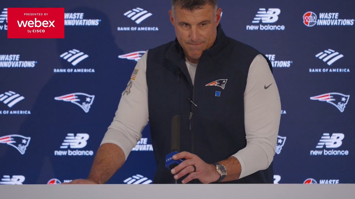 Head Coach Mike Vrabel addressed the media Tuesday morning.