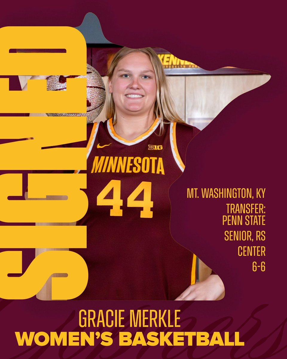 It's official ✍️ Welcome to Minnesota, Gracie! #SkiUMah