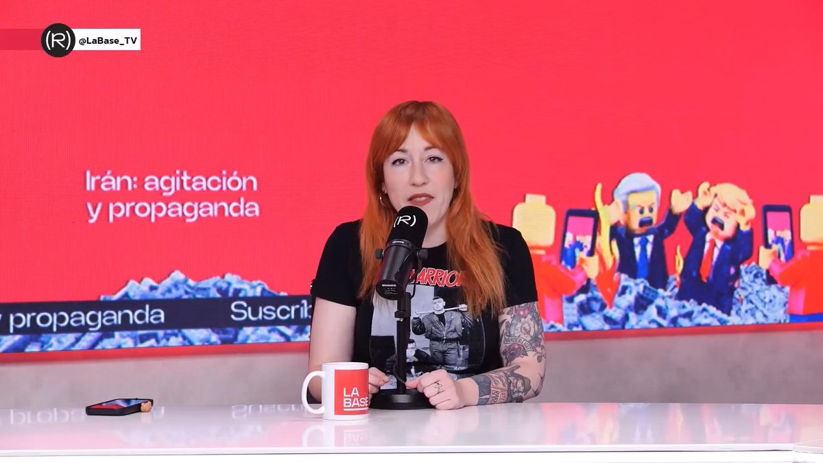 "La guerra en Irán ha demostrado que se le puede dar la vuelta a la conversación: pase lo que pase, Irán ya no es el mismo país que la opinión pública percibía antes de la guerra" Zugasti 👇🏽 📺 LA BASE |