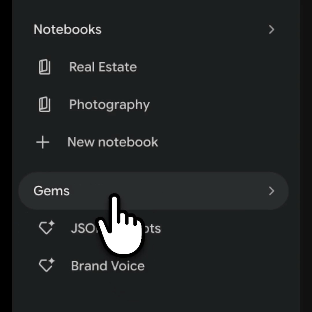 If you’re not already using Gems to optimize your workflow in Gemini, it’s time to start. Gems allow you to quickly reuse a prompt and add reference files. Open the side panel, create a gem, and turn your repetitive tasks into a single click.