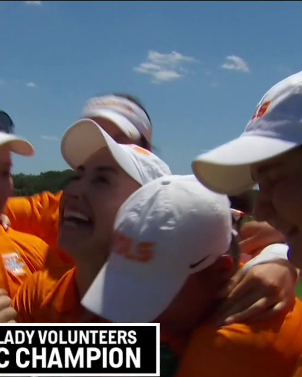 THE MOMENT THE LADY VOLS WON THE SEC TITLE 🏆 Tennessee Women's Golf