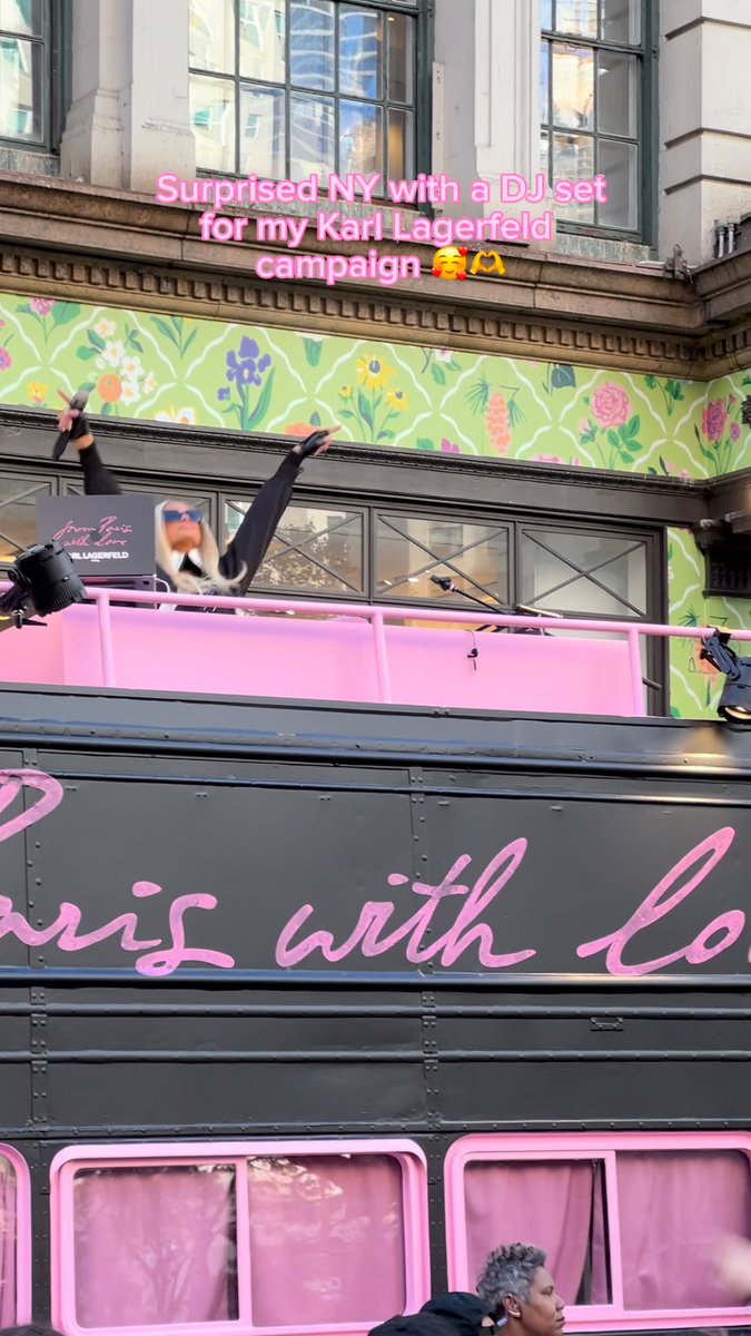 So happy to honor KARL LAGERFELD with this campaign 🤗🥰 Forever an icon ✨ From Paris, with love 💖