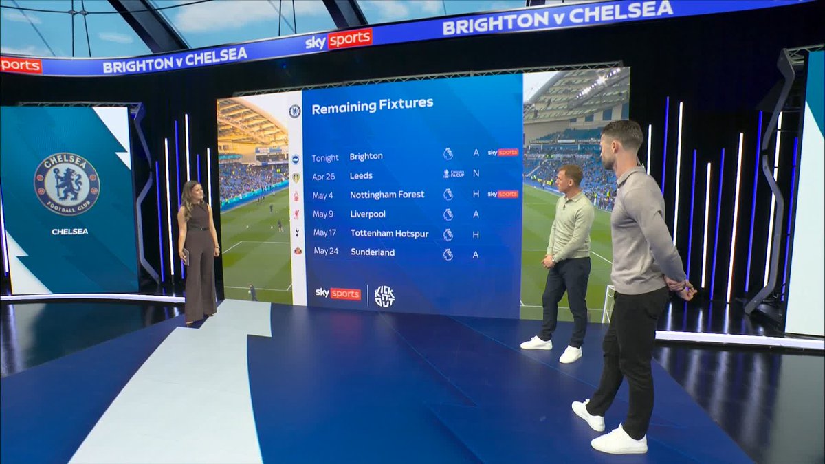 "They have to get off to a winning start" Steve Sidwell looks at Chelsea's remaining fixtures 📆