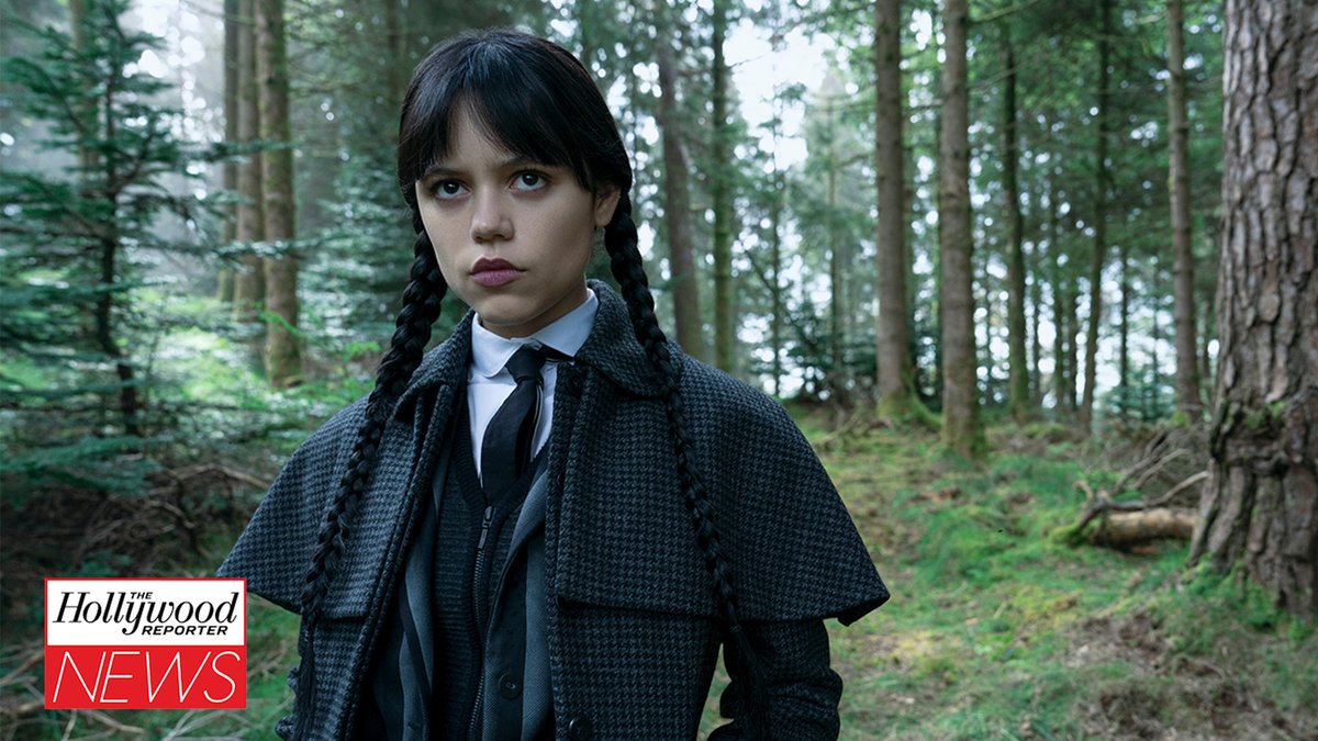 We now have our first look at season three of #Wednesday...and it appears Wednesday Addams will be taking an international vacation from Nevermore Academy #THRNews