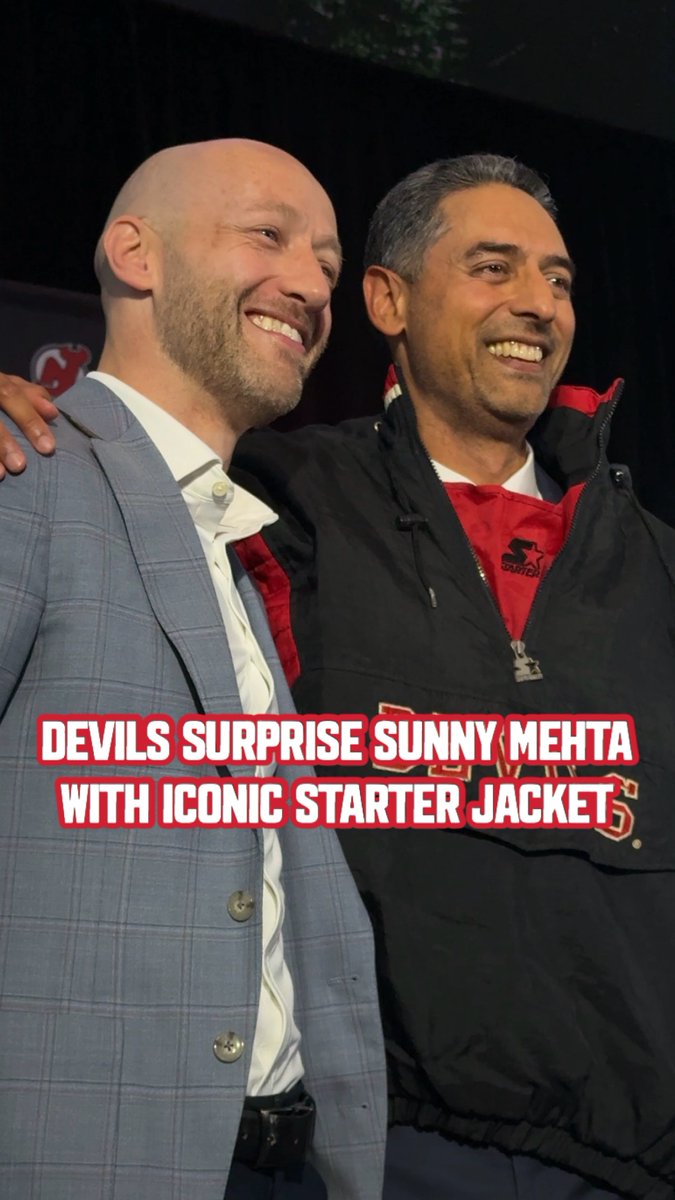 Took the fit and made it executive. #NJDevils | Sunny Mehta