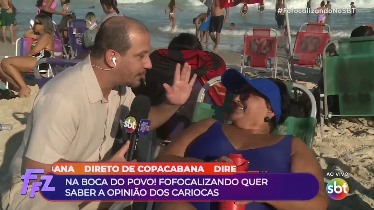 O povo na praia abriu o jogo sobre para quem estão torcendo no reality. E por aí, para quem vai a sua torcida? #FofocalizandoNoSBT