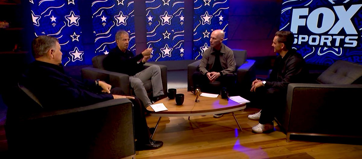FOX Sports announces roundtable series featuring global &amp; U.S. Soccer legends ahead of #WorldCup Premiere starring former #USMNT Managers Jürgen Klinsmann, Bob Bradley &amp; Steve Sampson available tomorrow Full Details: