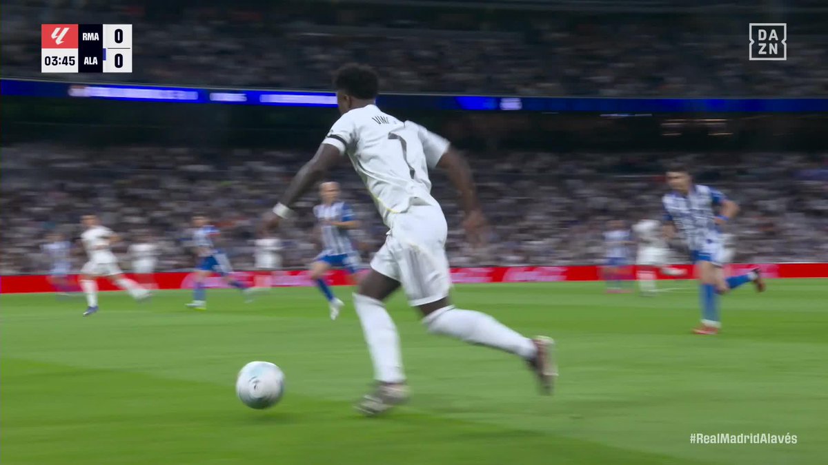 Los pitos del Bernabéu a Vinicius #LALIGAenDAZN ⚽