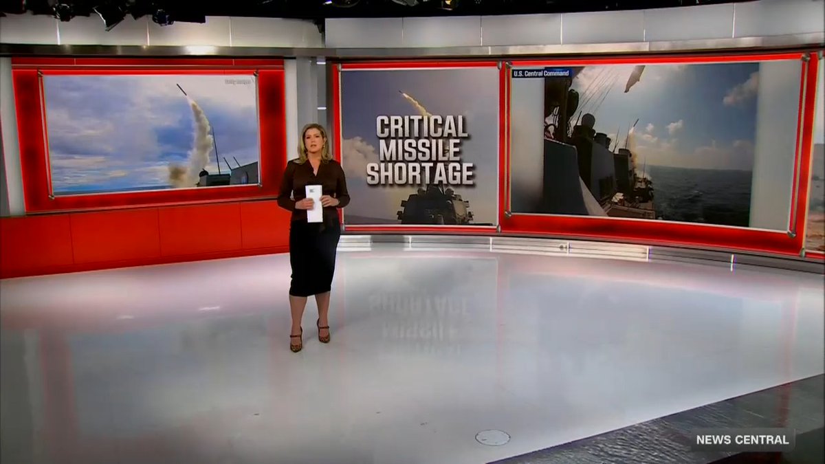 Host: The U.S. military has significantly depleted its stockpile of missiles during the war with Iran. According to experts, this reduction is so severe it has created a near-term risk of the U.S. running out of ammunition should a future conflict arise in the next few years.