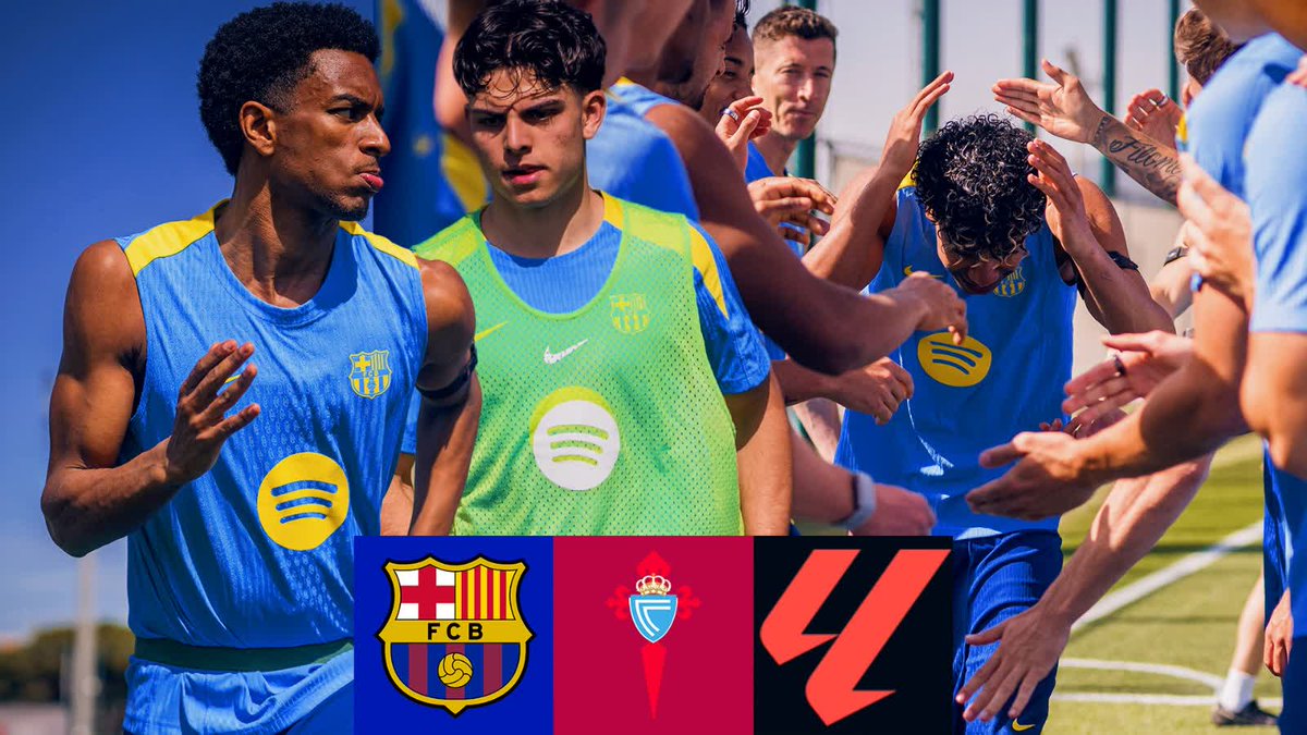 Last workout before Barça - Celta 👊